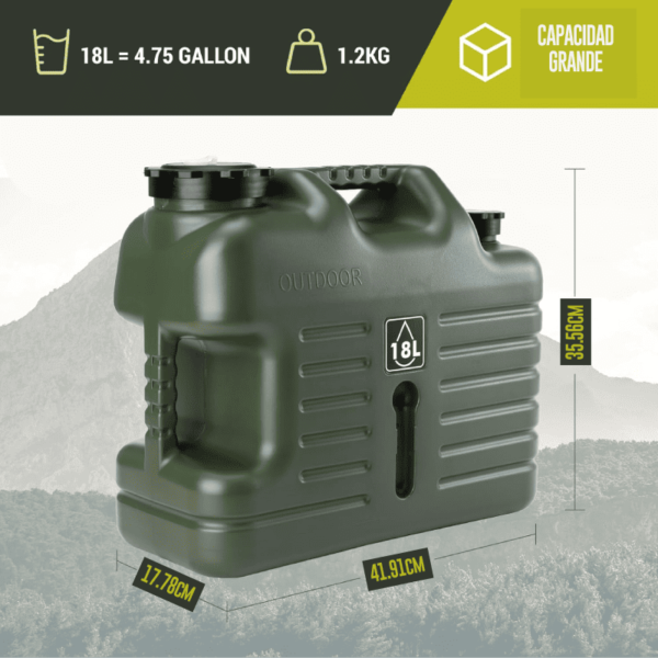 Tanque de Agua de 18 Litros - Imagen 2