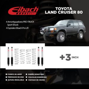 Toyota FZJ80 Suspensión Eibach