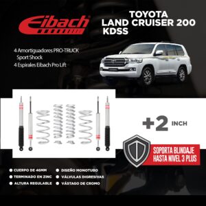 Toyota LC 200 Suspensión Eibach