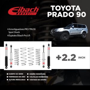 Toyota Prado 90 Suspensión Eibach