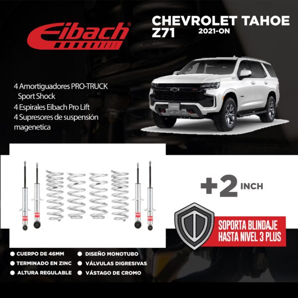 Chevrolet Tahoe Z71 Suspensión Eibach