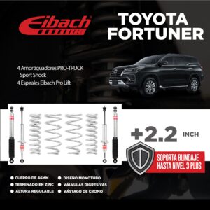 Toyota Fortuner Suspensión Eibach